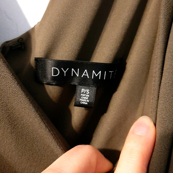 Army Green mini dress - Picture 2 of 3